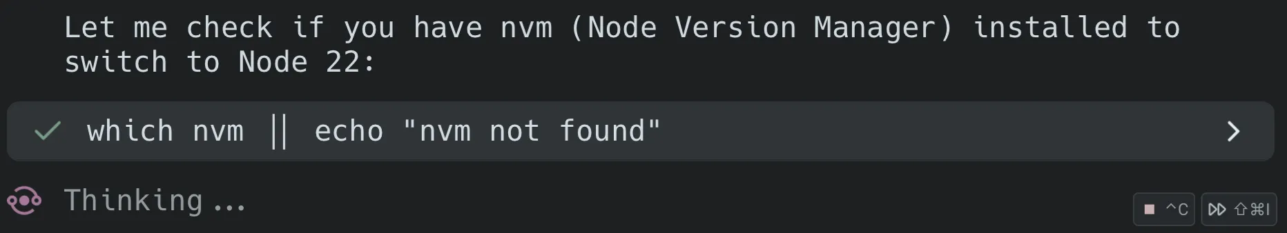A button overlay in the lower-right corner lets you enable auto-approve or end the Agent interaction.